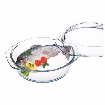 Simax Rund ugnsform med lock 29.3x24.9x11.3 cm