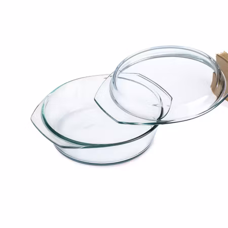 Simax Rund ugnsform med lock 27.2x22.8x10.3 cm