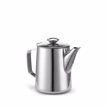 Kaffekanna rostfritt stål med lång pip 0,6L