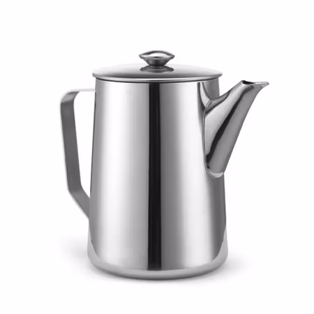 Kaffekanna rostfritt stål med lång pip 1,5L