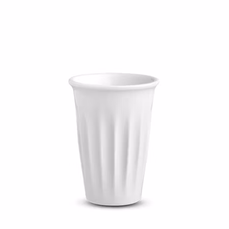Ribbed kaffemugg 25cl