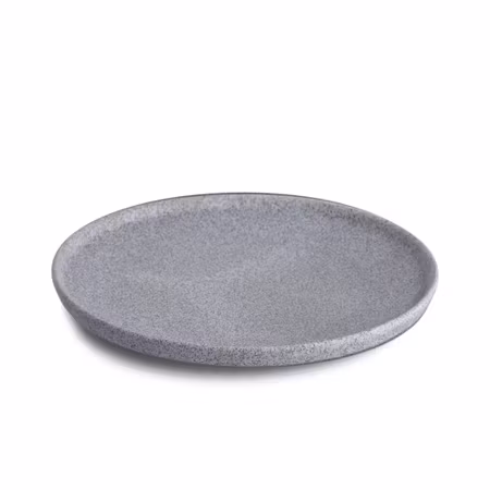 Granit No 1. Tallrik Grå Rå D20 cm