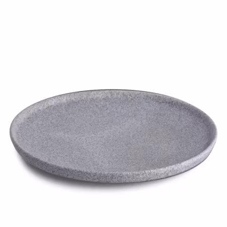 Granit No 1. Tallrik Grå Rå D26 cm