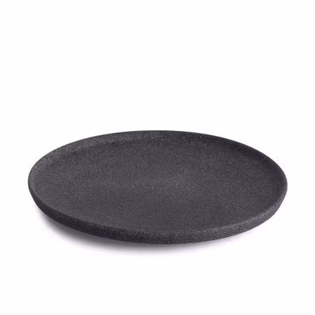 Granit No 4. Tallrik Svart Hazy D23 cm