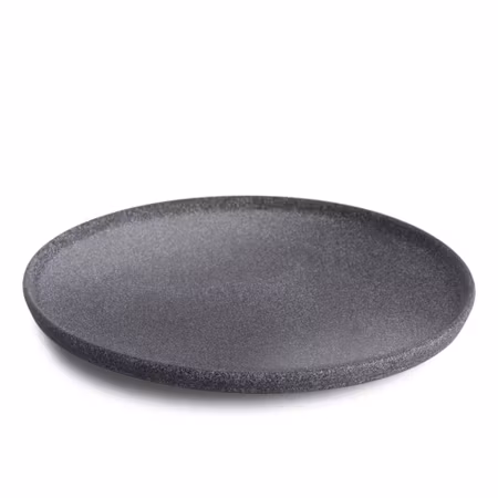 Granit No 4. Tallrik Svart Hazy D26 cm
