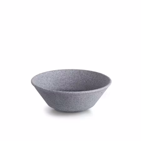 Granit No 1 Skål Grå Rå, D15 cm