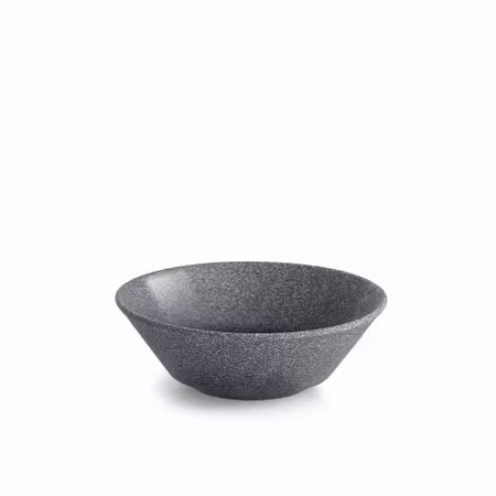 Granit No 1 Skål Svart Hazy, D15 cm