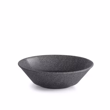 Granit No 1 Skål Svart Hazy, D20 cm