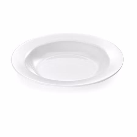 Melamin Tallrik djup D23cm vit