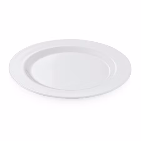 Melamin Tallrik vit D25,5cm