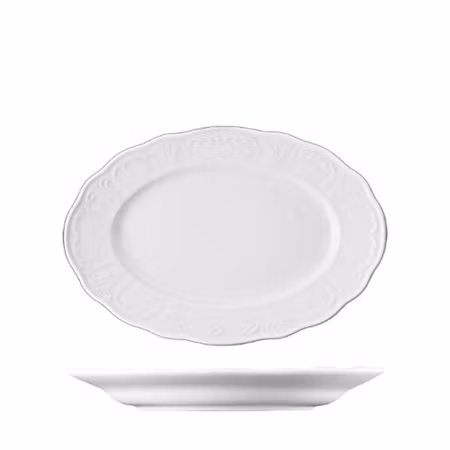 Bellevue Oval Tallrik 28x19,3cm