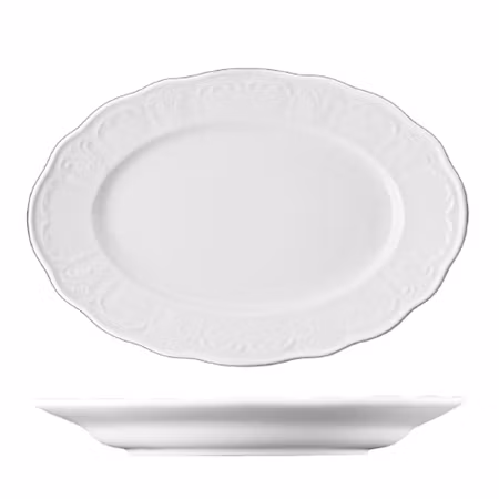 Bellevue Oval Tallrik 32,2x22,8cm