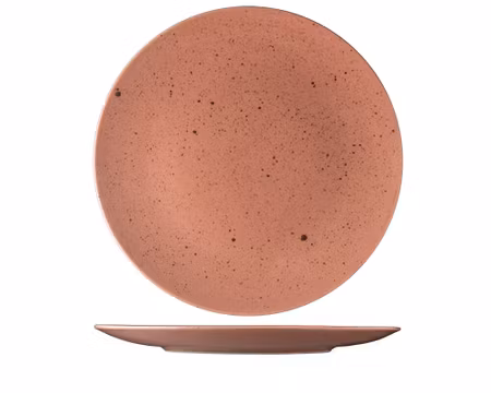 LIFESTYLE Tallrik flat utan bräm D30cm Terracotta