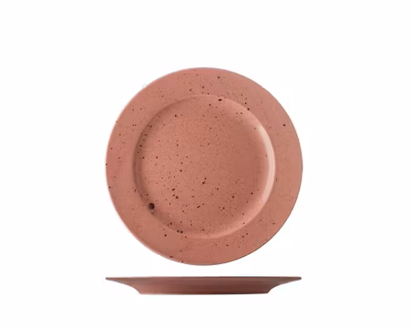 LIFESTYLE Tallrik flat D20cm Terracotta