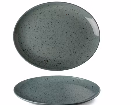 LIFESTYLE Tallrik Oval 32x25cm Rainforest