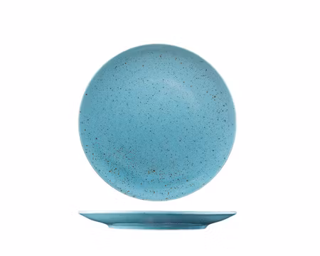 LIFESTYLE Tallrik flat D21cm Articblue