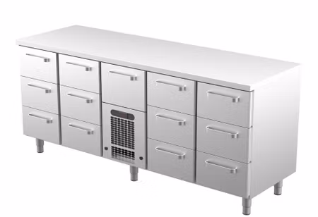 Coolpart VLE-20013 livsmedelskylbänk, 2000 mm