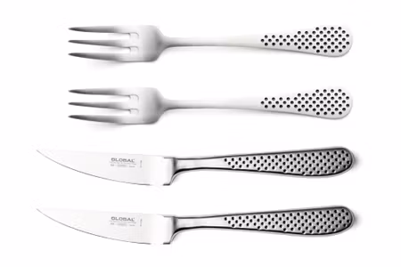 Global Classic – Bestickset 2 gafflar & 2 knivar | GT-102C