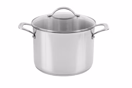 Scanpan Stainless Steel Seamless – Gryta med lock 7,2 l hög | SP-75502400