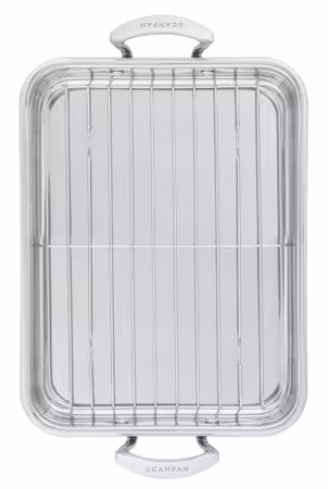 Scanpan Impact – Roaster med galler 43,5 x 28,5 för induktion | SP-71422600