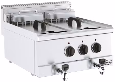 Combisteel BASE 600 elektrisk fritös 2X10L | 7178.0095