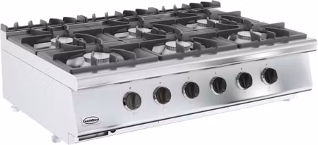 Combisteel BASE 700 gasspis 6 brännare | 7178.0210