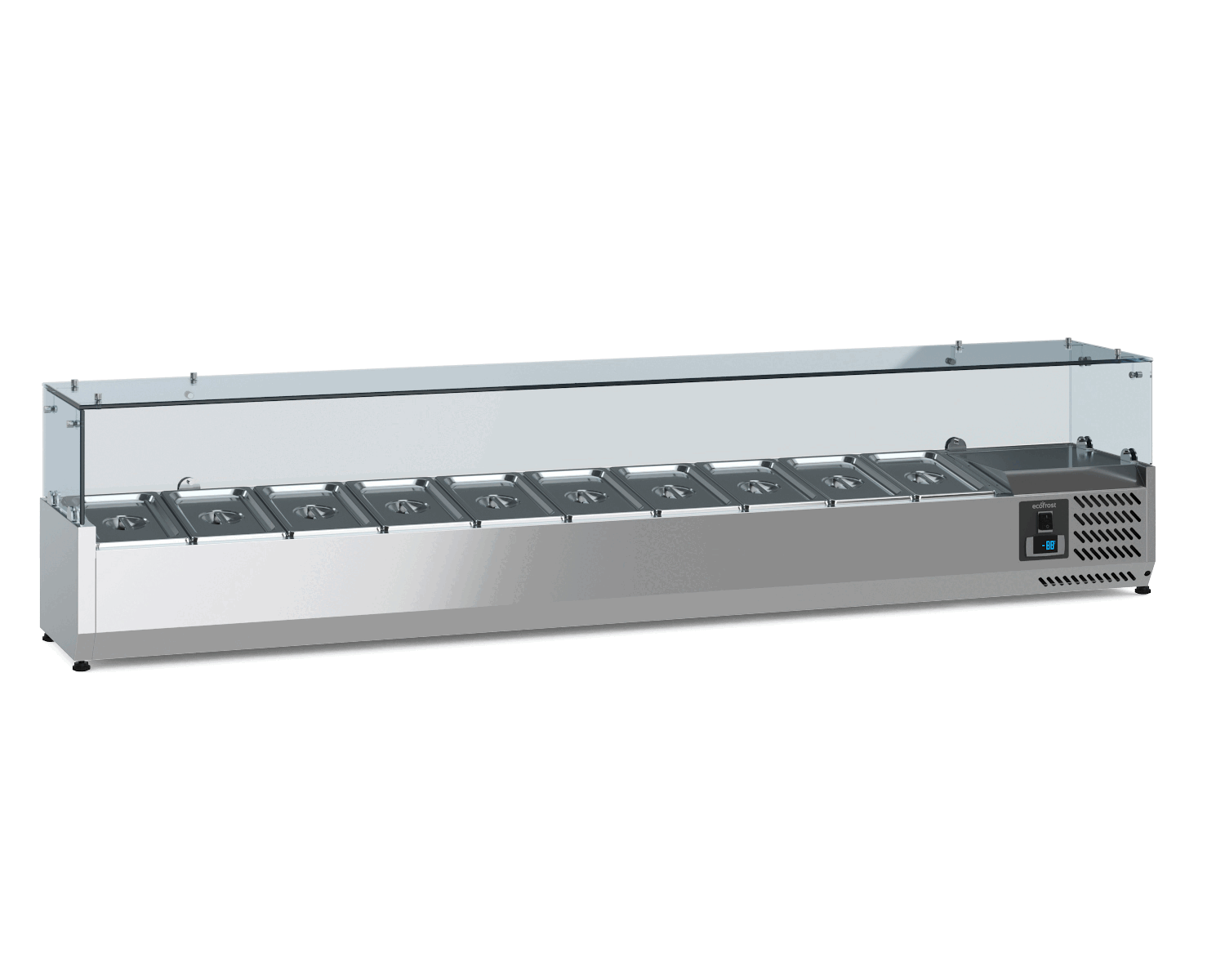 Combisteel kyld kantinränna 1/4 GN X 10 | 7950.5123