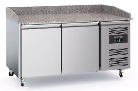 Combisteel pizzabänk 2 dörrar med hjul | 7950.5135