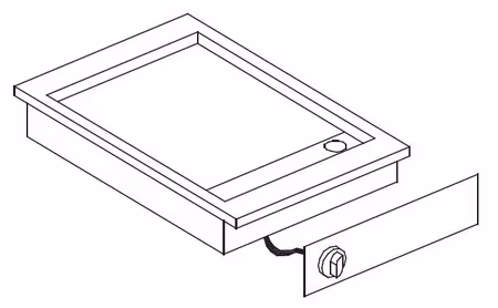 Combisteel elektriskt stekbord slät 400V | 7266.0045