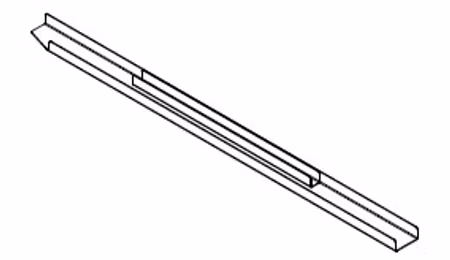 Combisteel ände kopplingslist höger | 7020.1040