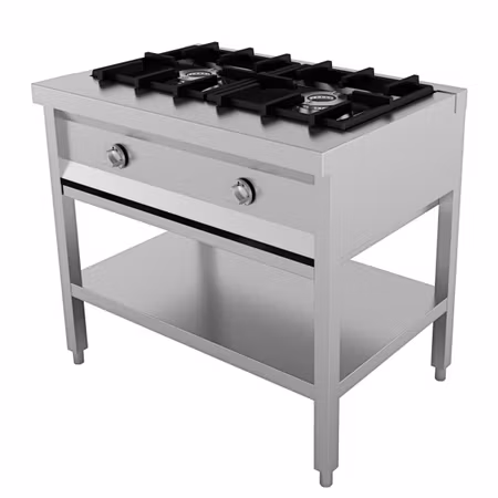 Combisteel pannkaksbänk 2 brännare | 7003.0905