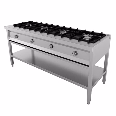 Combisteel pannkaksbänk 4 brännare | 7003.0915
