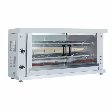 Combisteel kycklingrotisserie gas 2 grillspett | 7472.0020