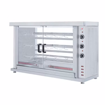 Combisteel kycklingrotisserie elektrisk 3 grillspett | 7472.0035