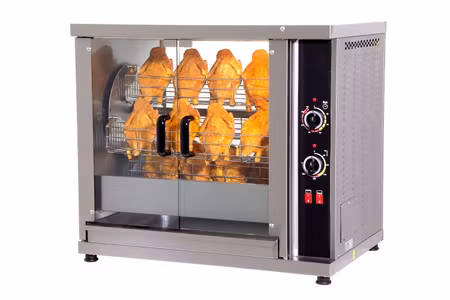 Combisteel kycklingrotisserie elektrisk 4 korgar | 7472.0040
