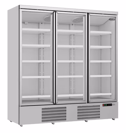 Combisteel kylskåp 3 glasdörrar JDE-1530R | 7455.2205