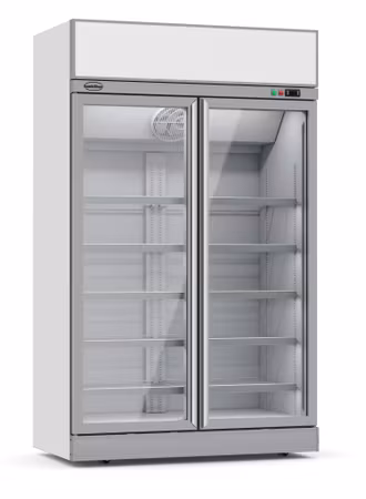 Combisteel kylskåp 2 glasdörrar INS-1000R | 7455.2400