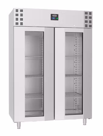 Combisteel kylskåp rostfritt glasdörr monoblock 1400 l | 7489.5025