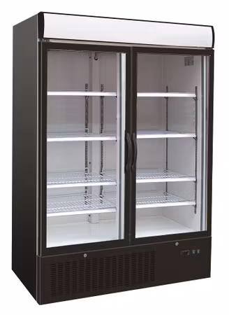 Combisteel frys 2 glasdörrar | 7450.0145