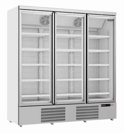 Combisteel frys 3 glasdörrar JDE-1530F  | 7455.2220
