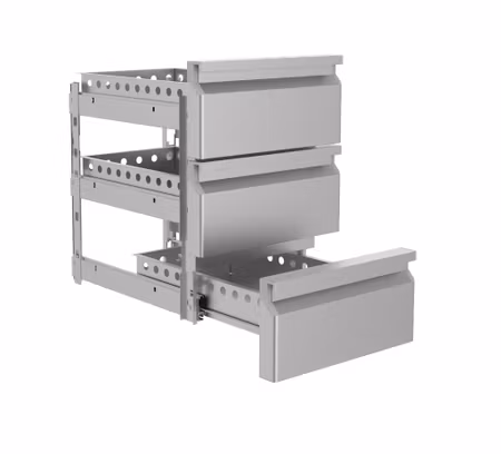 Combisteel lådsats 1/3 monoblock mjukstängande | 7489.0523