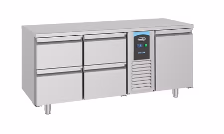 Combisteel 700 kylbänk 1 dörr och 4 lådor monoblock Energy Line | 7489.5365