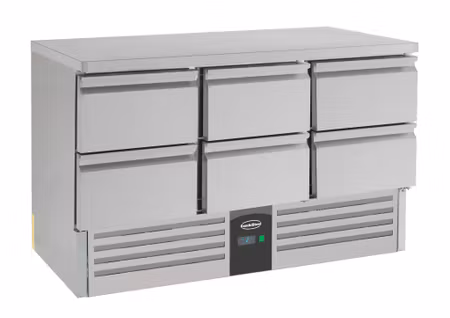 Combisteel kylbänk 6 lådor | 7950.0113
