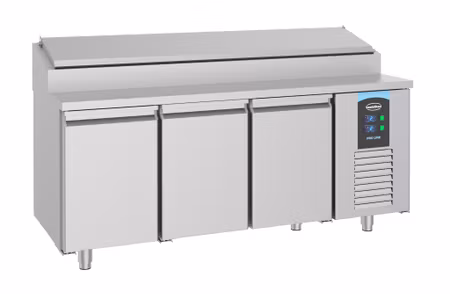 Combisteel saladette 3 dörrar 10X 1/3GN behållare | 7489.5145