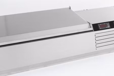 Combisteel kyld kantinränna rostfritt överdel 1/4 GN X 10 | 7450.0029