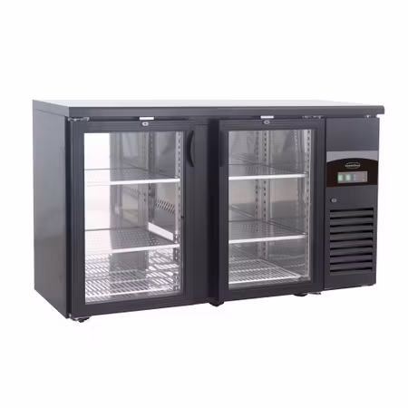 Combisteel barkyl svart 2 glasdörrar | 7450.0335