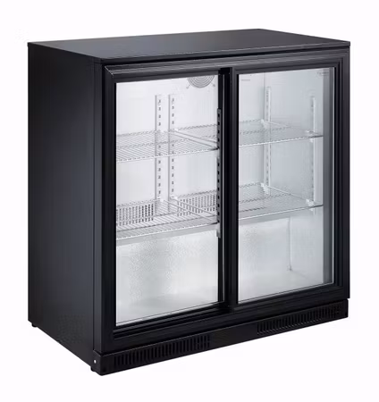 Combisteel barkyl svart 2 skjutdörrar | 7455.1315