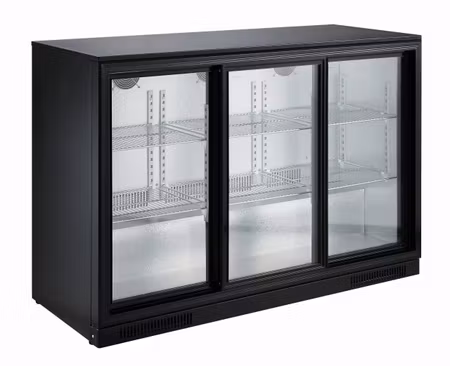 Combisteel barkyl svart 3 skjutdörrar | 7455.1320