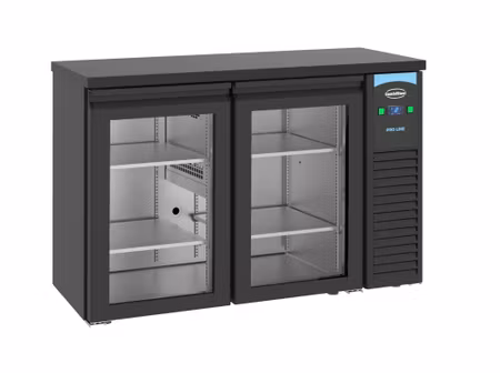 Combisteel barkyl svart 2 glasdörrar | 7489.5285
