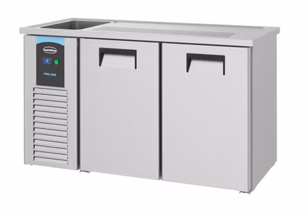 Combisteel öl bänk 2 dörrar 1L | 7489.5315